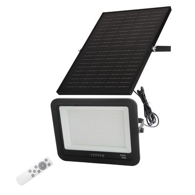 Lampu Halaman Surya Luar Ruangan Lumen Tinggi IP65 Kontrol Aluminium Lampu Sorot Led Surya
