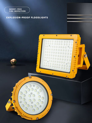 Lampu Sorot Led Tahan Ledakan IP65 untuk Kilang Area Berbahaya, Platform Minyak Lepas Pantai, Rig