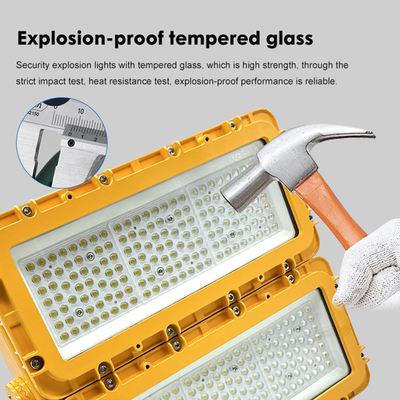 Lampu LED Anti Ledakan 150W 300W 600W Kecerahan Tinggi Tahan Air IP65