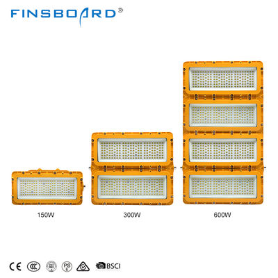 Lampu LED Anti Ledakan IP65 Tahan Air Kecerahan Tinggi 150W-600W untuk Lokasi Berbahaya