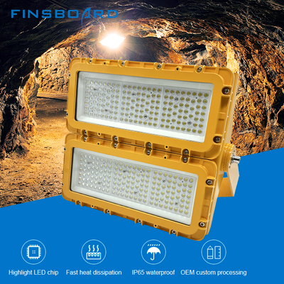 Pabrik Lokakarya Aluminium Tempered Glass LED Lampu Proof Led 150W 300W 600W