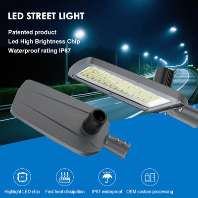 Lampu Jalan LED Taman Jalan Aluminium IP66 Tahan Air Hemat Energi