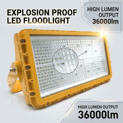 600W Led Lampu Banjir Buktinya Led Lampu Banjir Lampu IECEx Baterai darurat cadangan 72000lm IP67 Lampu Laut Aluminium Bebas Tembaga