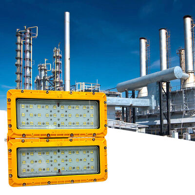 300W LED Lampu Banjir Proof Led Lampu Banjir Proof 30° Ceiling Spot High Bay Grey Finish ATEX IIB T6 IP65 RFEPL8280 Pencahayaan