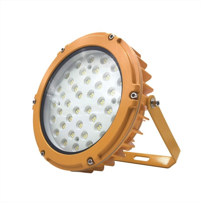 Lampu High Bay Led 100W Proof Explosion dengan Rating IP66 dan Lensa Kaca Tempered untuk Daerah Berbahaya