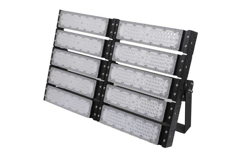 500W IP66 Waterproof LED Flood Light dengan Kecerahan 10000lm untuk penggunaan di luar ruangan