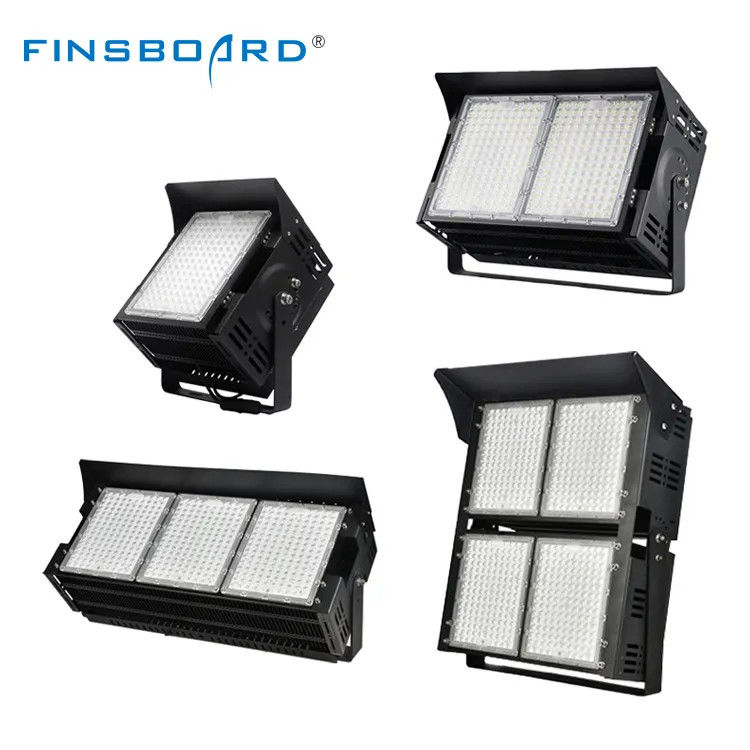 IP65 Waterproof LED Stadium Lighting dengan 50000 Jam Umur dan SMD3030 LED untuk Sports Flood Lights