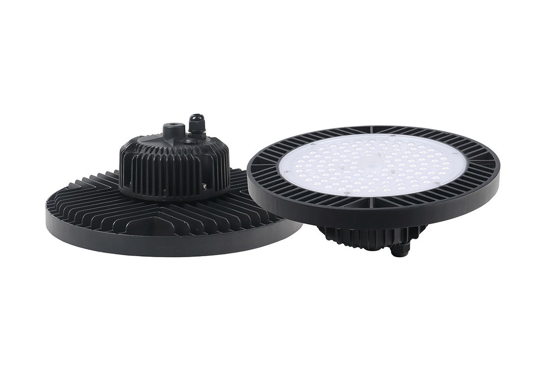 UFO LED High Bay Light IP65 Waterproof dengan SMD 3030 LED dalam 100W / 150W / 200W untuk Gudang dan Pabrik