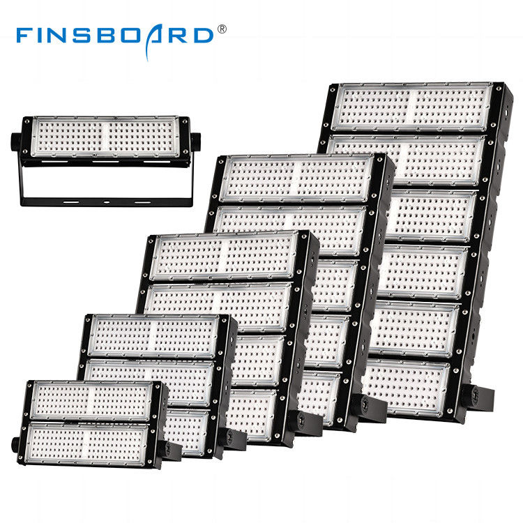 Lampu Sorot Modular LED dengan Chip SMD 2835/3030, Bodi Aluminium Cor+PC, dan Driver AC100-270V untuk Penerangan Stadion