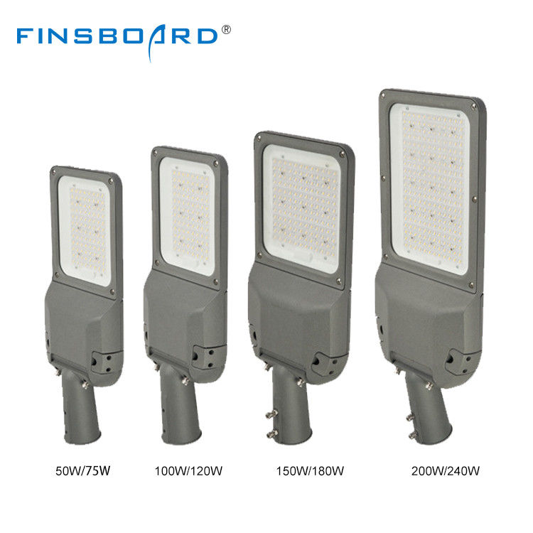 IP66 Waterproof High Brightness LED Street Light 150W-240W untuk Pencahayaan Jalan Luar Ruang