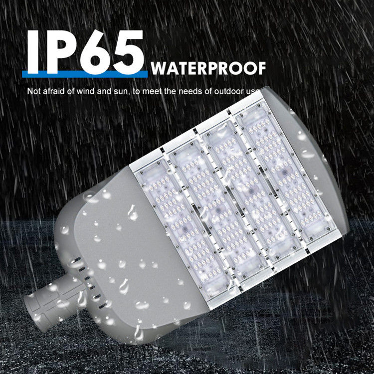 AC85-310V/AC100-277V 130-140LM/W Outdoor Led Street Light Untuk Jalan Raya Taman, Lantai