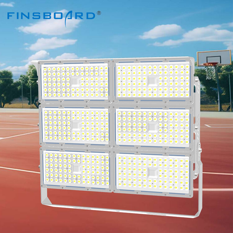 High Bright Reflector Stadion Olahraga 400w 500w 600w Smart Led Chip Lampu Banjir