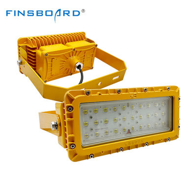 Lampu LED yang Disetujui OEM ATEX dengan Kaca Tempered Kelas 1 Divisi 1