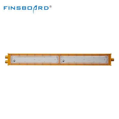 Lampu Linear Industri Tahan Ledakan IP66 50w 100w 200w Lampu Berperingkat ATEX