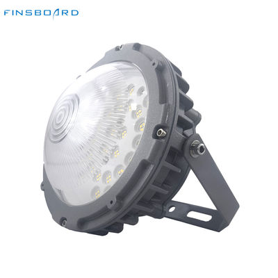Lampu LED Tahan Ledakan Efisiensi Tinggi 5000K 100-120lm/W IP66 untuk Area Berbahaya