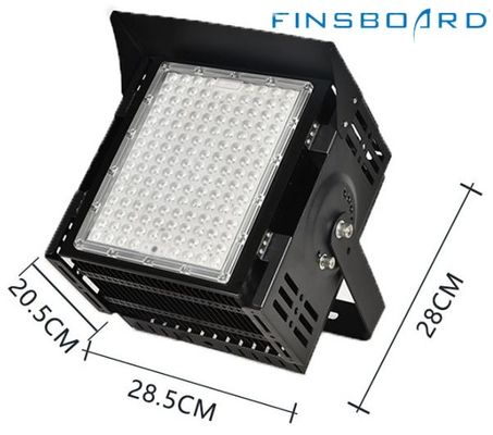 Pencahayaan Stadion LED yang Dapat Diredupkan 6500w Sudut Lensa 45°