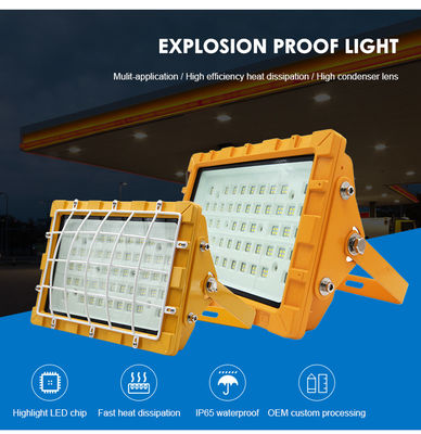 Lampu LED Anti Ledakan SMD2835/3030 100-110lm/W Untuk Pabrik