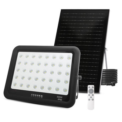 Lampu Sensor Surya LED Baterai IFR 3.2V/ 24AH 500w ABS Solar Led Flood Light