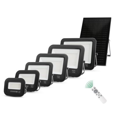 Lampu Halaman Surya Luar Ruangan Lumen Tinggi IP65 Kontrol Aluminium Lampu Sorot Led Surya