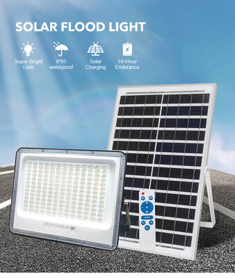 High Power High Lumen Waterproof Cast Aluminium Security Lampu Surya Khusus untuk Proyek